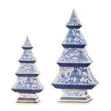 Load image into Gallery viewer, Blue Chinoiserie Trees
