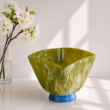 Load image into Gallery viewer, Green &amp; Blue Resin Rio Large Wine Bucket with Base

