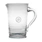 Load image into Gallery viewer, B&amp;T Glass Pitcher
