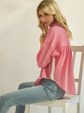 Load image into Gallery viewer, Red Stripe Blouse
