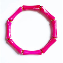 Load image into Gallery viewer, Bamboo Acrylic Bracletes
