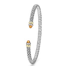 Load image into Gallery viewer, LAGOS Two-Tone Citrine Mini Versa Torque Bracelet | 3mm
