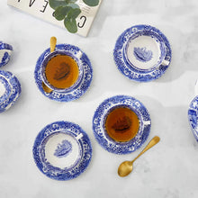 Load image into Gallery viewer, Blue Italian Cup &amp; Saucer
