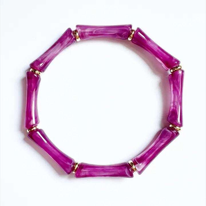 Bamboo Acrylic Bracletes