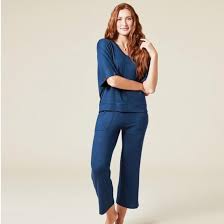 Dream Relaxed V-neck with Capri Lounge Set