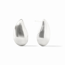 Load image into Gallery viewer, Silver Wave Earrings
