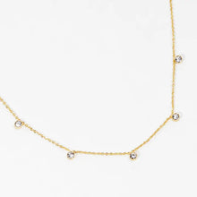 Load image into Gallery viewer, Diamond by the Yard Necklace/Bezel CZ Station
