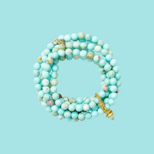 Load image into Gallery viewer, Sky Turquoise Sally Bracelet
