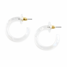 Load image into Gallery viewer, Opalite Cam Mini Hoops

