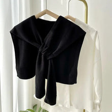 Load image into Gallery viewer, Knitted Knotted Shawl
