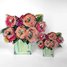 Load image into Gallery viewer, Blush &amp; Blue Acrylic Floral
