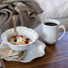Load image into Gallery viewer, Flared B&amp;T Whitewash Mug
