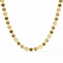 Load image into Gallery viewer, Shades of Jade Rainbow Tennis Necklace
