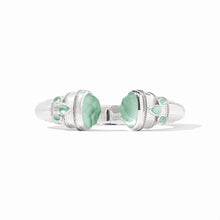 Load image into Gallery viewer, Cannes Iridescent Aquamarine Blue Cuff
