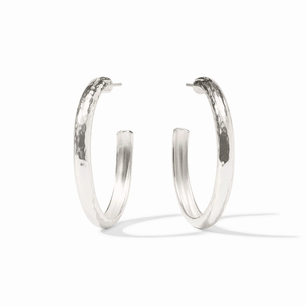 Silver Havana Hoop