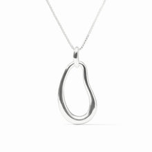 Load image into Gallery viewer, Silver Wave Pendant

