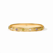 Load image into Gallery viewer, Multi-Stone Cat's Eye Cobblestone Stone Bangle
