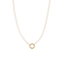 Load image into Gallery viewer, Pearl Charm Keeper Necklace
