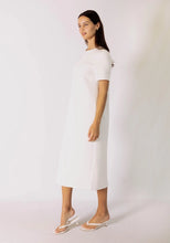 Load image into Gallery viewer, Ivory P. CILL Butter Modal Midi T-Shirt Dress
