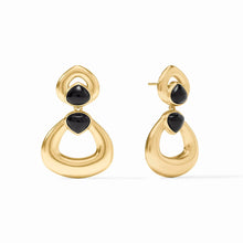 Load image into Gallery viewer, Dolce Obsidian Black Statement Earring
