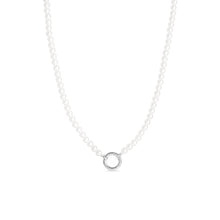 Load image into Gallery viewer, Pearl Charm Keeper Necklace
