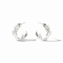 Load image into Gallery viewer, Silver Willow Hoop Earring
