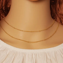 Load image into Gallery viewer, 14.5" Dainty Satellite Chain Necklace
