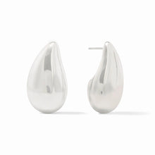 Load image into Gallery viewer, Silver Wave Earrings
