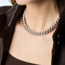 Load image into Gallery viewer, Silver Ravello Collar Necklace
