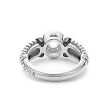 Load image into Gallery viewer, SS Blk Cav Sm Dia Circle Ring
