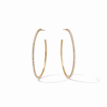 Load image into Gallery viewer, Windsor CZ Hoop
