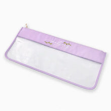 Load image into Gallery viewer, Lilac Script Mahjong Bag
