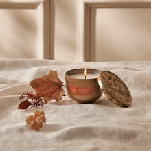 Load image into Gallery viewer, Pumpkin Laurel Universal Tin Candle
