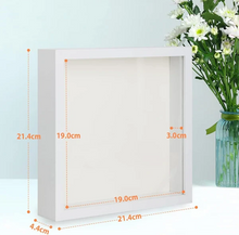 Load image into Gallery viewer, Self Finishing Shadowbox Frame with Glass, 4X4
