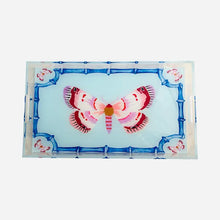 Load image into Gallery viewer, Acrylic Bamboo Butterfly Tray
