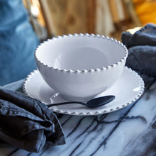 Load image into Gallery viewer, White Pearl Soup/Cereal Bowl
