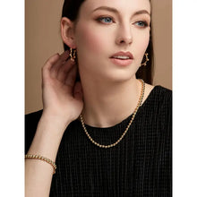Load image into Gallery viewer, Small Gold Beaded Collar Necklace
