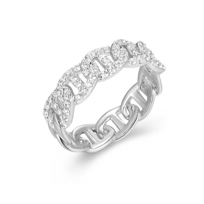 Sterling Silver CZ Ring