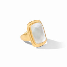 Load image into Gallery viewer, Sahara Iridescent Crystal Clear Stone Ring
