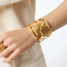 Load image into Gallery viewer, Gold Sahara Statement Cuff
