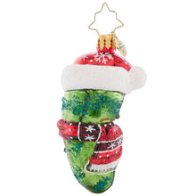 Load image into Gallery viewer, Chilly Christmas Pickle Gem
