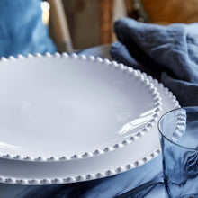 Load image into Gallery viewer, White Pearl Dinner Plate
