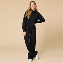 Load image into Gallery viewer, DreamTech Cowl Neck With Pleat Pant
