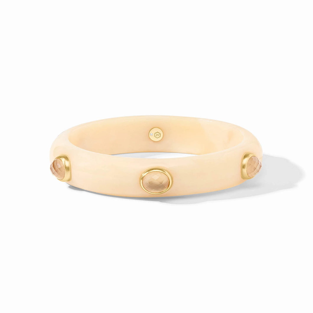Carnaby Stone Bangle Ivory