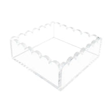 Load image into Gallery viewer, Cocktail Napkin Holder Scalloped
