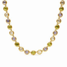 Load image into Gallery viewer, Multi Stone Cat's Eye Cobblestone Tennis Necklace
