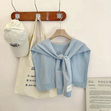 Load image into Gallery viewer, Knitted Knotted Shawl
