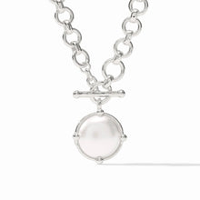 Load image into Gallery viewer, Honeybee Silver Pearl Demi Necklace
