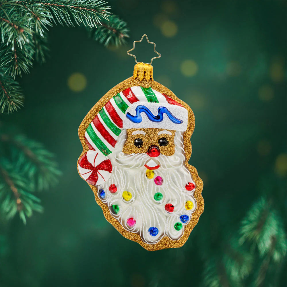 Jolly Gingerbread Santa