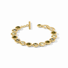 Load image into Gallery viewer, Shades of Jade Rainbow Tennis Bracelet
